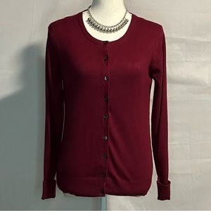 Burgundy Cardigan Sweater - 2 for $20 or 3 for $30 (Mix & Match)